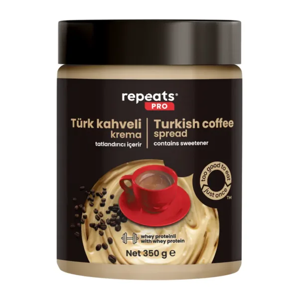 Yüksek Proteinli Türk Kahveli Krema 350gr