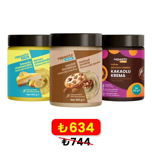 EXTRA & YUM 3'lü Krema Kombo